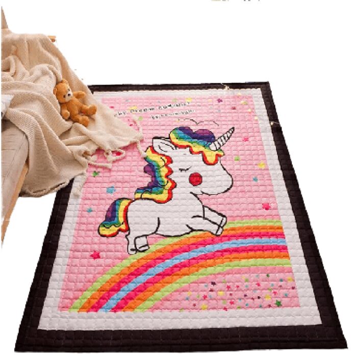 Alfombra de Piso con Estampado Unicornio para Niñas - Imagen 6