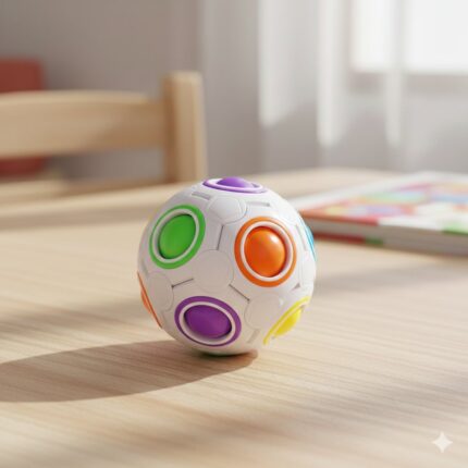 Bola mágica Rompecabeza Antiestrés Fidget Arcoiris