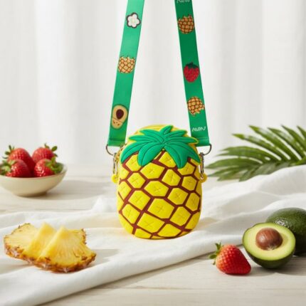 Morral mini cartera en forma de Piña