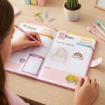 Agenda Imantada Kawaii Rosada Barbie - Imagen 4
