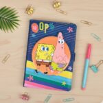 Agenda Imantada Kawaii Azul Bob Esponja