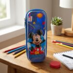 Cartuchera Escolar Kawaii Mickey Mouse Azul