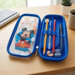 Cartuchera Escolar Kawaii Mickey Mouse Azul - Imagen 2