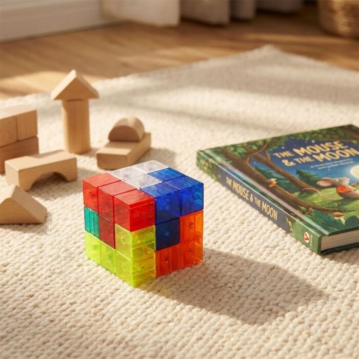 Cubos Magnéticos para armar ideal para niños y adultos - Imagen 3