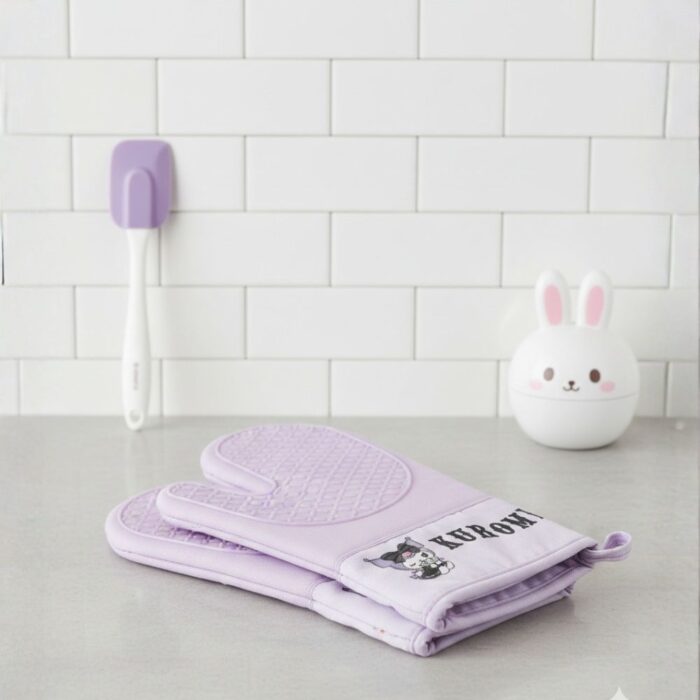 Guante de Horno Para Cocina Kuromi Morado - Imagen 4