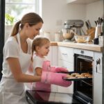 Guante de Horno Para Cocina Kitty Rosado - Imagen 2