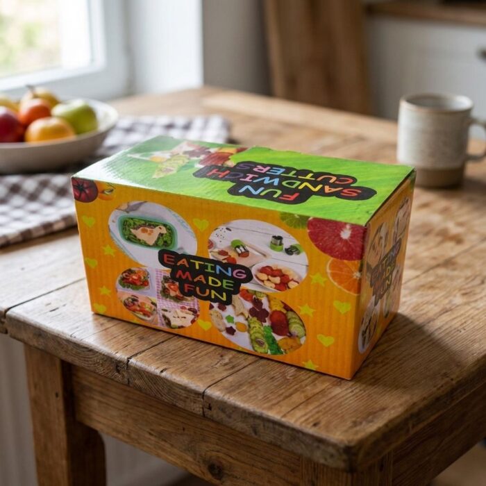 Kit de cocina infantil con moldes de formas divertidas para sándwiches - Imagen 2