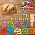 Kit de cocina infantil con moldes de formas divertidas para sándwiches