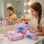 SET DE 3 NECESER ROSADO STITCH - Imagen 2