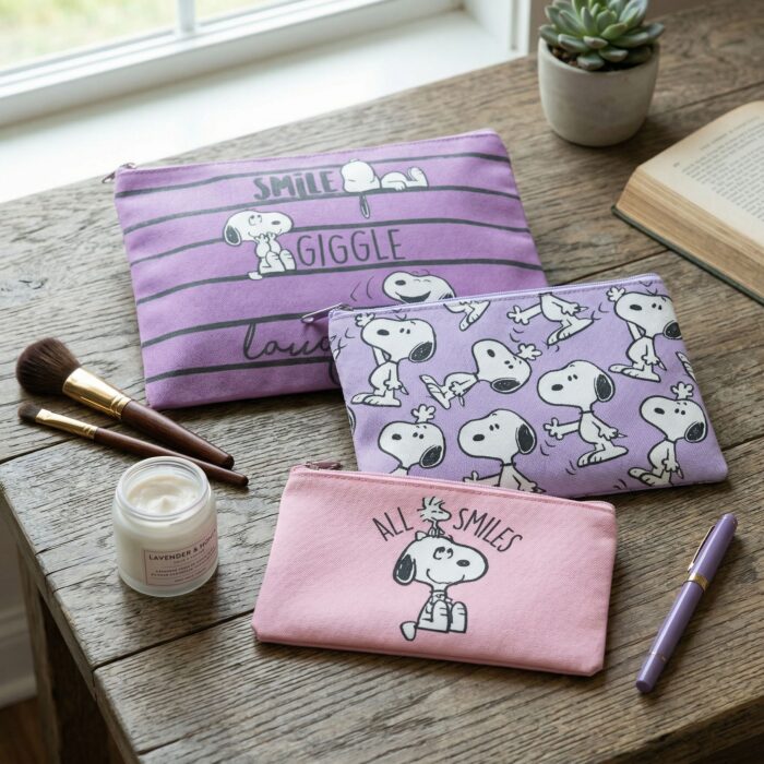 Set de 3 Estuches de Mano Snoopy - Imagen 3