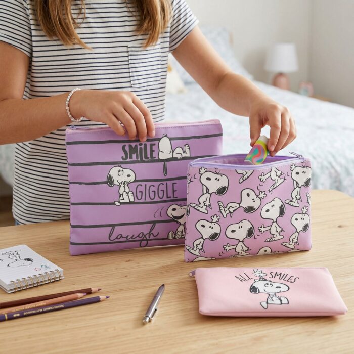 Set de 3 Estuches de Mano Snoopy - Imagen 4