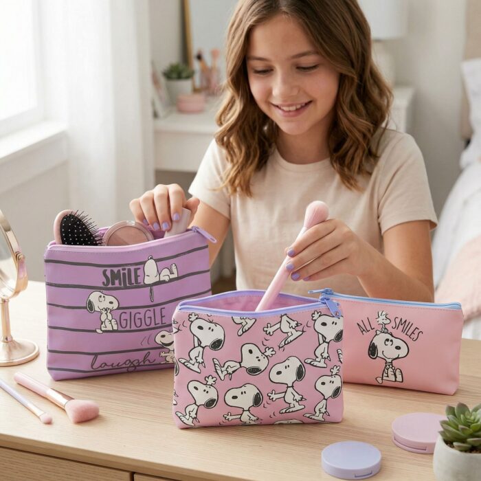 Set de 3 Estuches de Mano Snoopy - Imagen 2