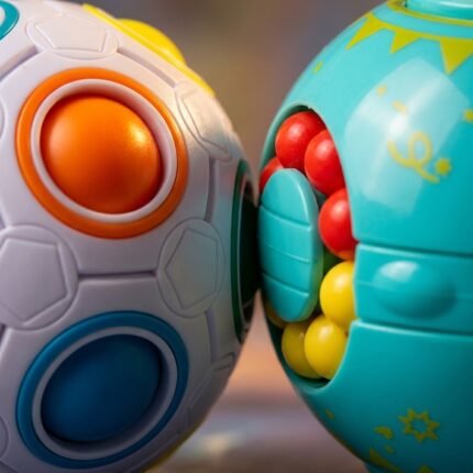 Pack de 2 Bolas Mágicas Rompecabezas - anti estrés