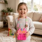 Pack de 3 Mini Cartera Morral Pop it Anti Estrés - Imagen 4