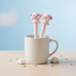 Lapicero Kawaii de silicona Perfumado - Chanchito - Imagen 2