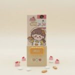Caja de Organizadores con Llave KAWAII - Amarillo - Imagen 3