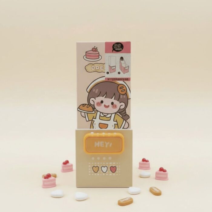 Caja de Organizadores con Llave KAWAII - Amarillo - Imagen 3