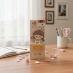 Caja de Organizadores con Llave KAWAII - Amarillo
