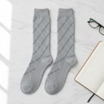 Pack de 3 Medias de Vestir Hombre Gris y Celeste - Imagen 3