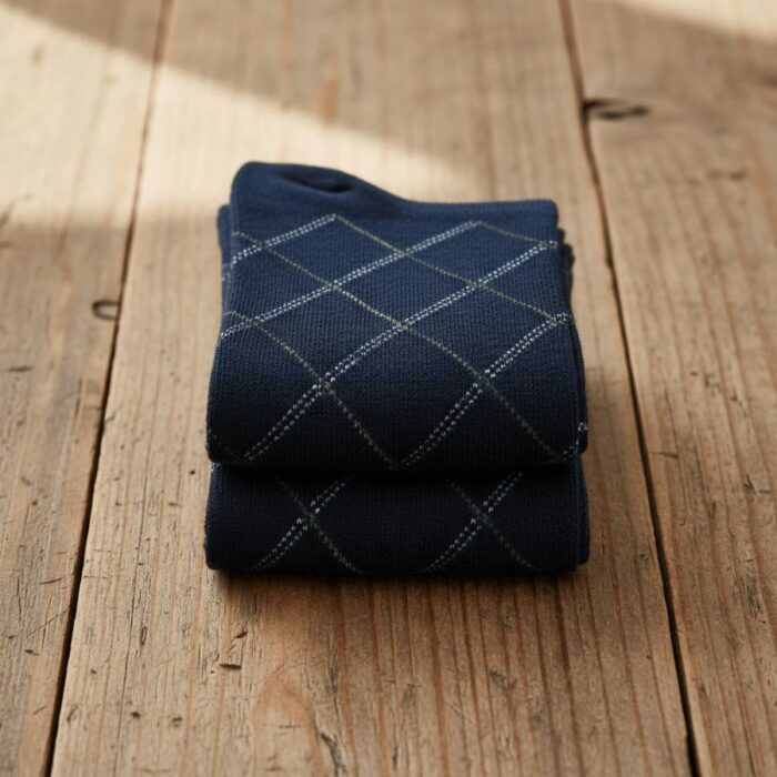 Pack de 3 Medias de Vestir Hombre  Azul - Imagen 2