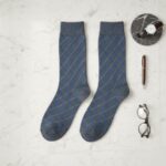 Pack de 3 Medias de Vestir Hombre Gris y Azul - Imagen 3
