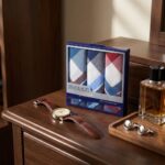 Pack x3 Pañuelos Hombre color Marrón Azul y Rojo
