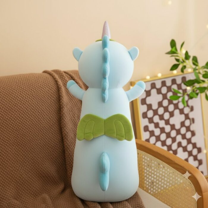 Peluche Alargado para Dormir Abrazados o como Almohada Unicornio - Imagen 2