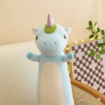 Peluche Alargado para Dormir Abrazados o como Almohada Unicornio