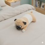 Peluche Alargado para Dormir como Almohada Bulldog - Imagen 3