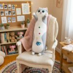 Peluche Alargado para Dormir Abrazados o como Almohada de Gato