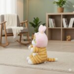 Peluche Gato con Gorro de Conejo - Imagen 3