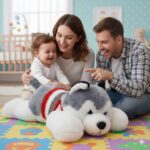 Peluche de Perro Siberiano Gigante - Imagen 2