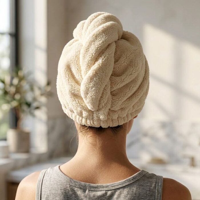 Toalla Gorro para Cabello - Imagen 3