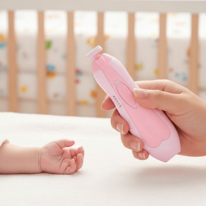 Corta uñas con lima para bebe Rosado - niñas - Imagen 2