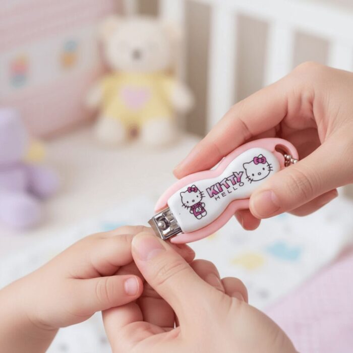 Cortaúñas kawaii para niños Color Rosa - Imagen 2
