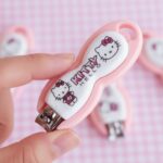 Cortaúñas kawaii para niños Color Rosa