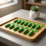 Pack  5 Llaveros de Guisantes Verdes  Antiestrés