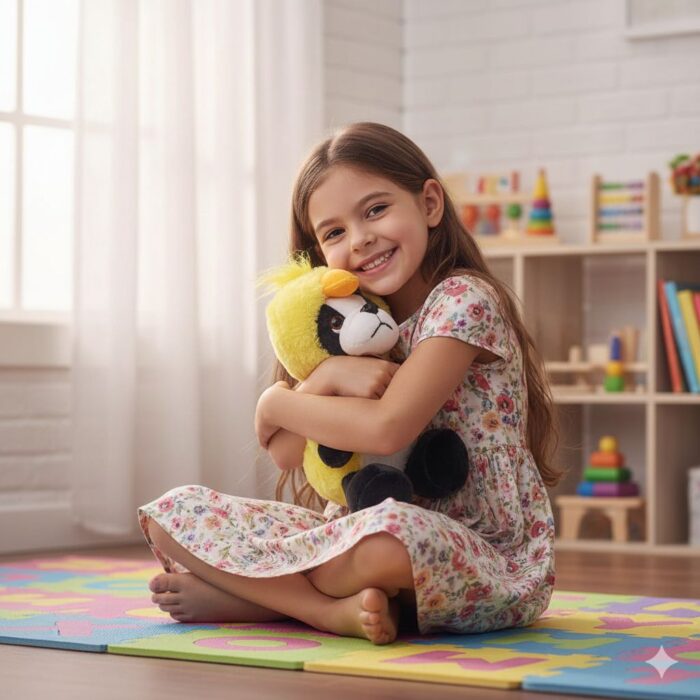 Peluche de Perro con Capucha de Pato - Imagen 4