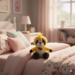 Peluche de Perro con Capucha de Pato