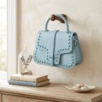 Cartera Morral de Color Celeste - Imagen 2