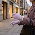 Guantes de Lana color Morado para Mujer - Imagen 2