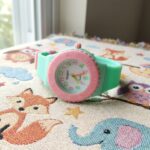 Reloj Colorido para Niños color Verde y Rosa