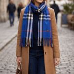 Maxi Bufanda Mujer Azul - Imagen 4