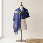 Maxi Bufanda Mujer Azul - Imagen 3