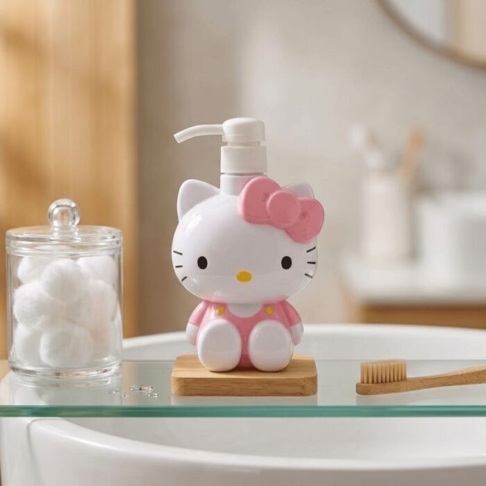 Dispensador de Jabon Liquido color Rosa - Imagen 4