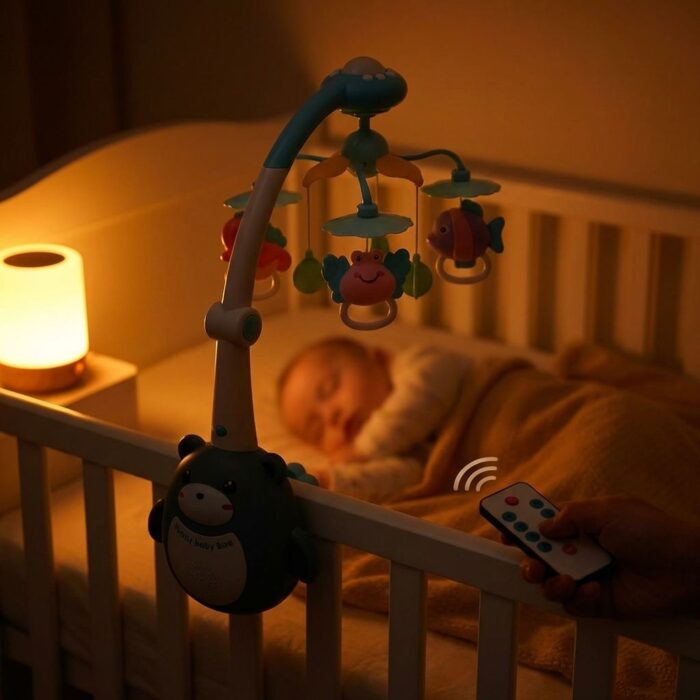 Sonajero para Cunas de Bebé Celeste - Imagen 4