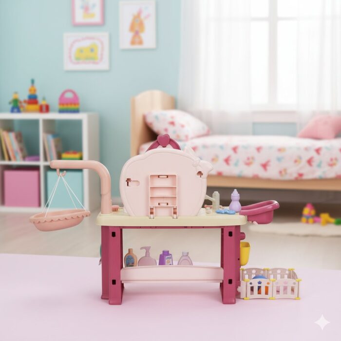 Set de Baño para Bebes de juguete Baby Nurse - Imagen 4