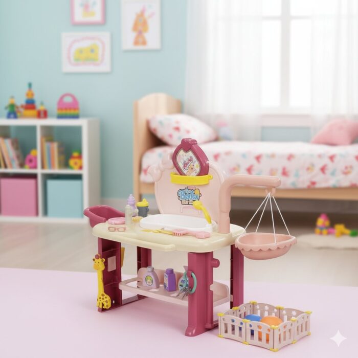 Set de Baño para Bebes de juguete Baby Nurse - Imagen 2