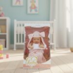 Muñeca bebé recién nacida SoLovey Manta de Conejo Rosa