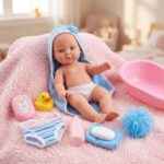Baby Doll Baño + Set de baño Bebé - Imagen 2